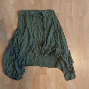 Torrid army green vest